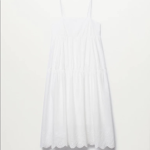 Mango Ruffles flowy dress - Picture 4 of 8